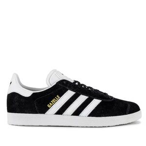 Adidas Gazelle trainers in black and white Womens 6👟🖤🤍